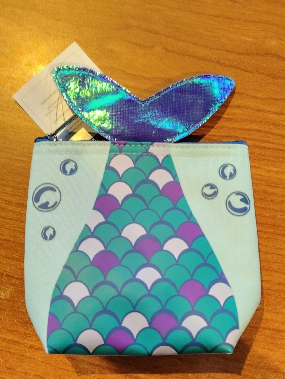 Kids Mermaid & Narwhal Zip Snack Pouches - Pink, Aqua